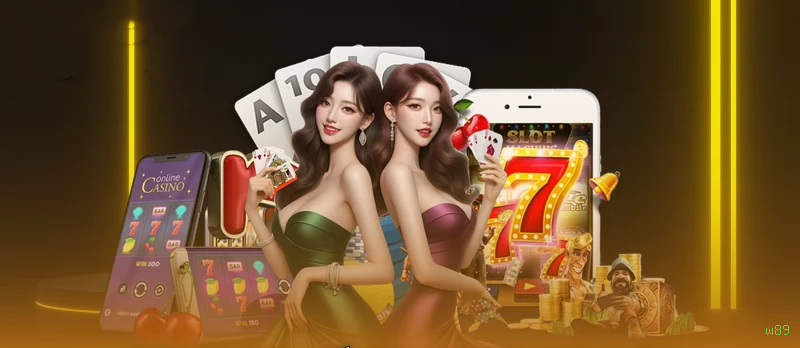 Roleta e blackjack w89